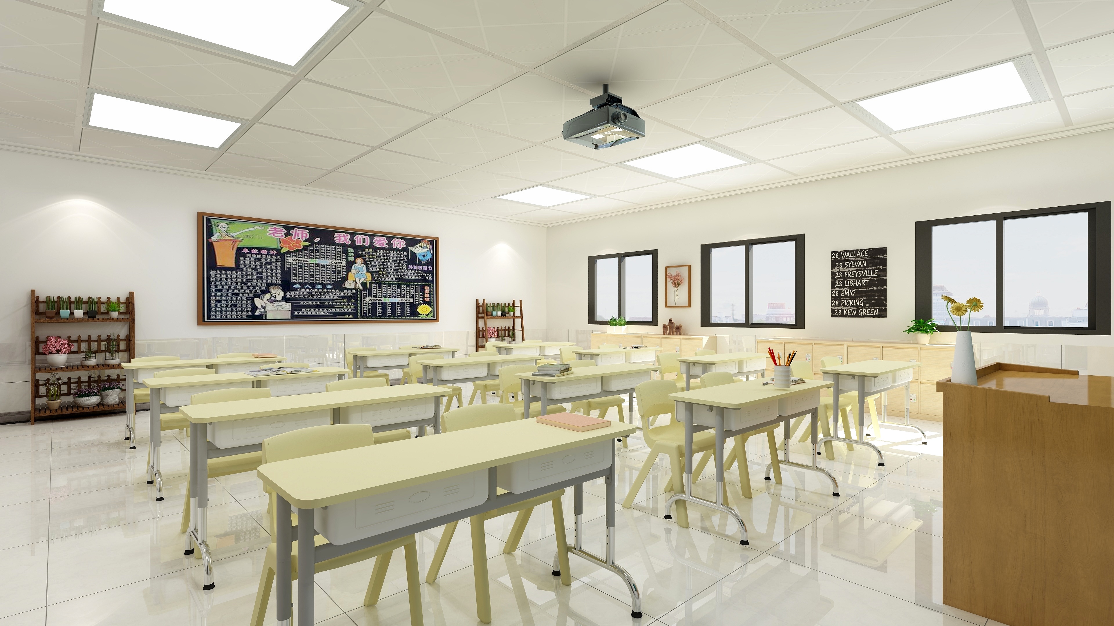 升降课桌椅为什么会受到大家的喜爱?